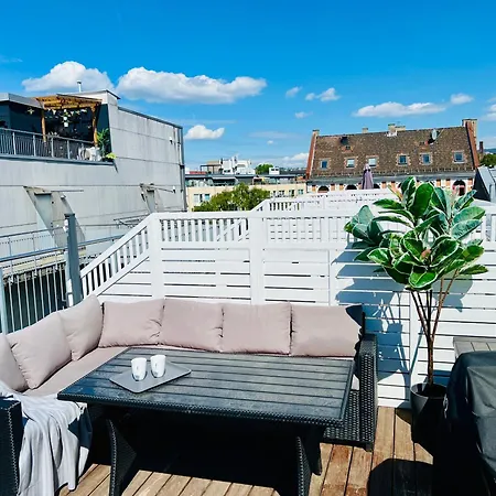Apartmán Ultracentral Duplex With Private Rooftop Terrace Oslo